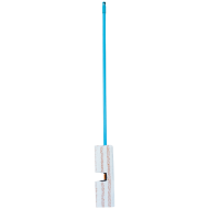 Mop plat cu 2 fete, coada metalica 123 cm